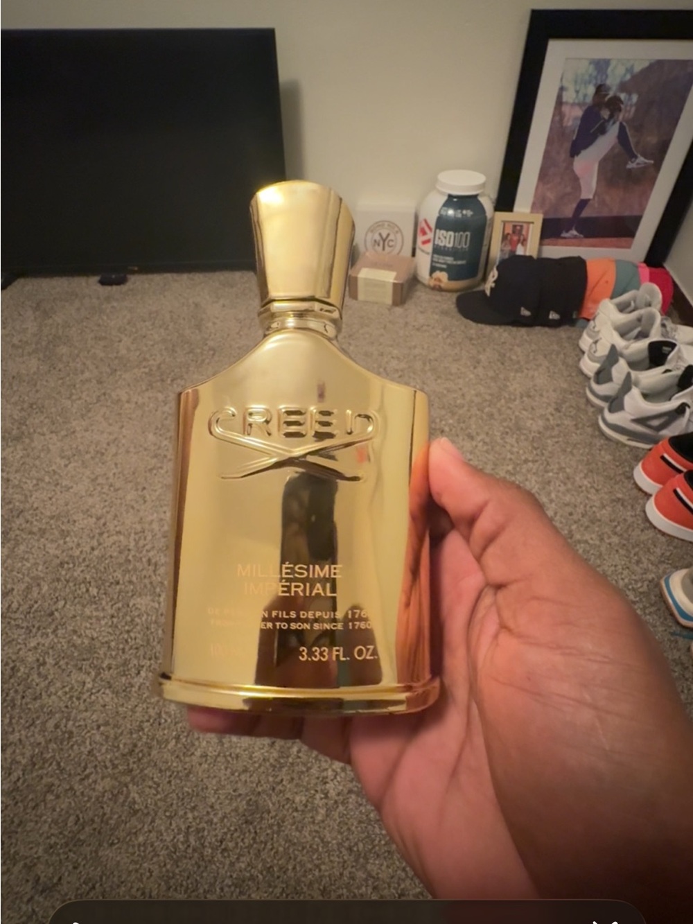 Creed Millesime Imperial — Shiny Gold Bottle